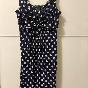 INC International Concepts Blue Sheath Midi Dress